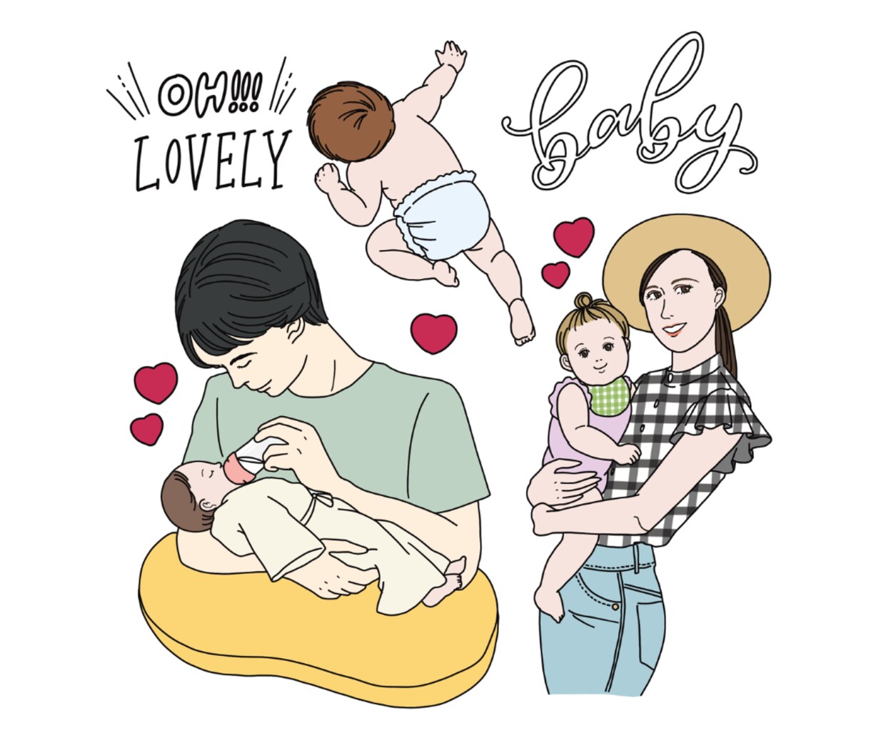 商用可！ポップでクリーンなカットイラスト描きます 雑誌・WEB・広告に使える目を引くカットイラスト イメージ5