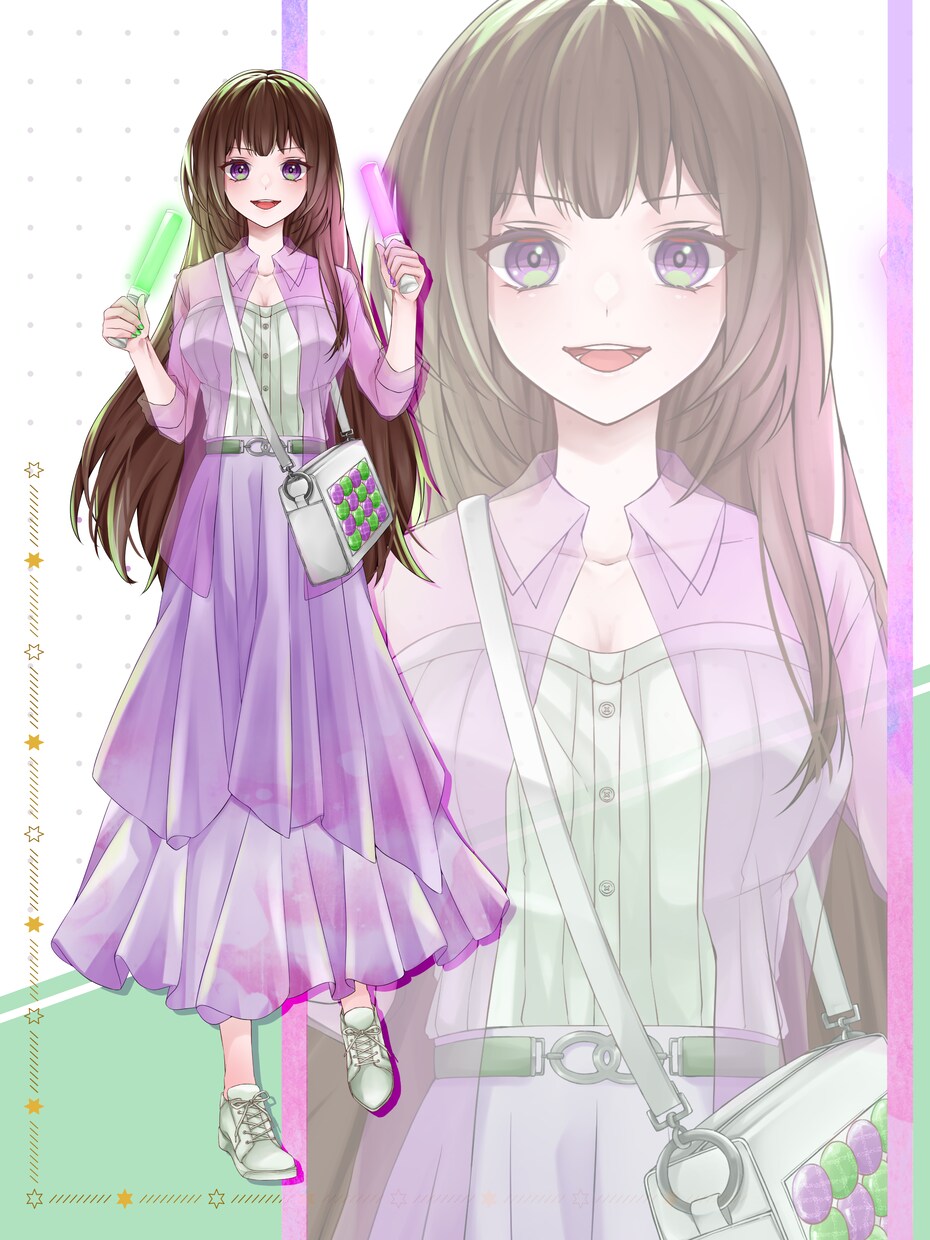 目を惹く立ち絵イラスト制作します かっこいいから可愛いまで、ご希望のイメージを形に イメージ4