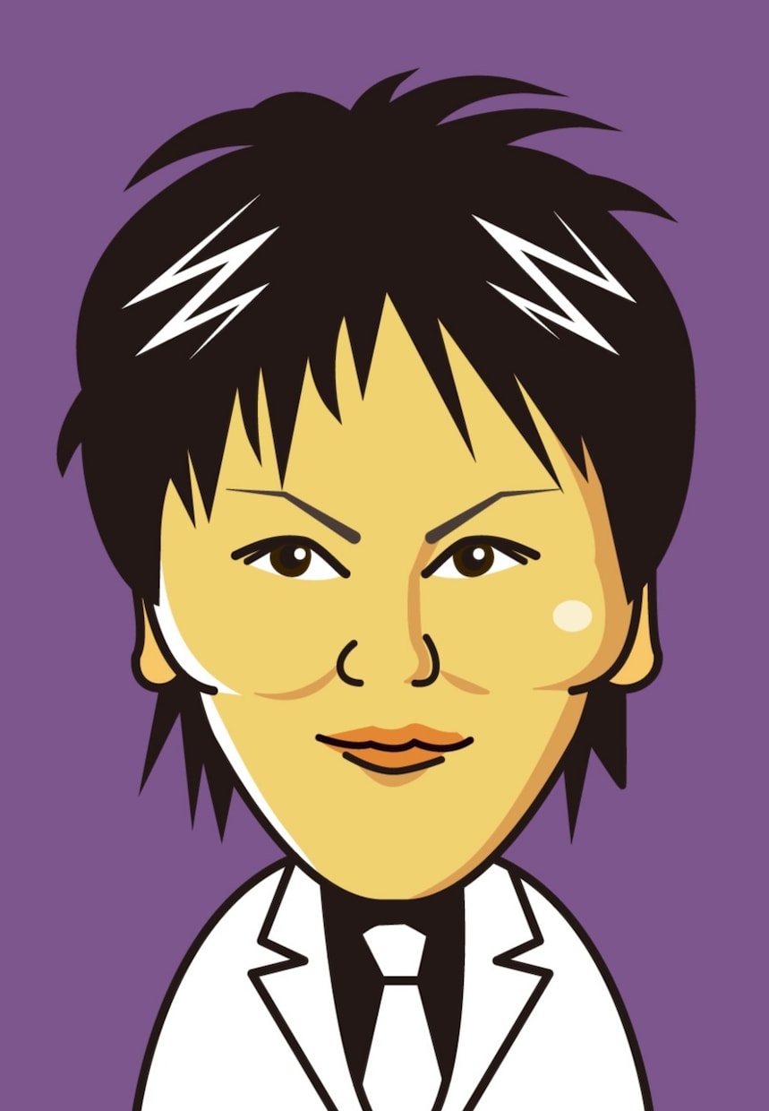 元路上似顔絵師がお顔を描きます さりげなく似てる似顔絵、後から編集出来るAiデータにも対応。 イメージ6