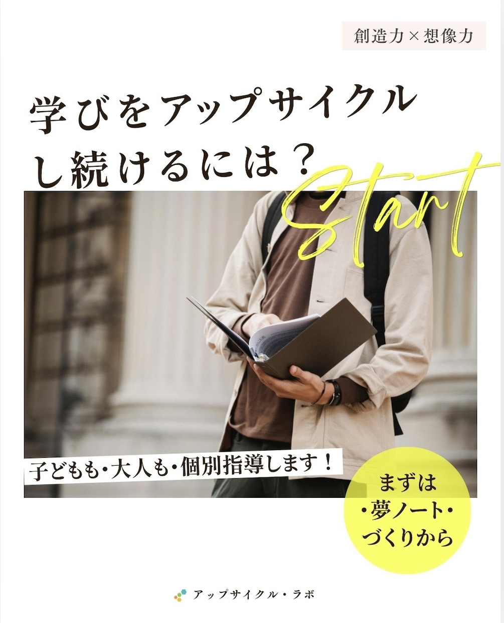 学びをアップサイクルし続ける心得を伝授します コンセプトマッピングで目標へのアップサイクル手法をデザイン イメージ1