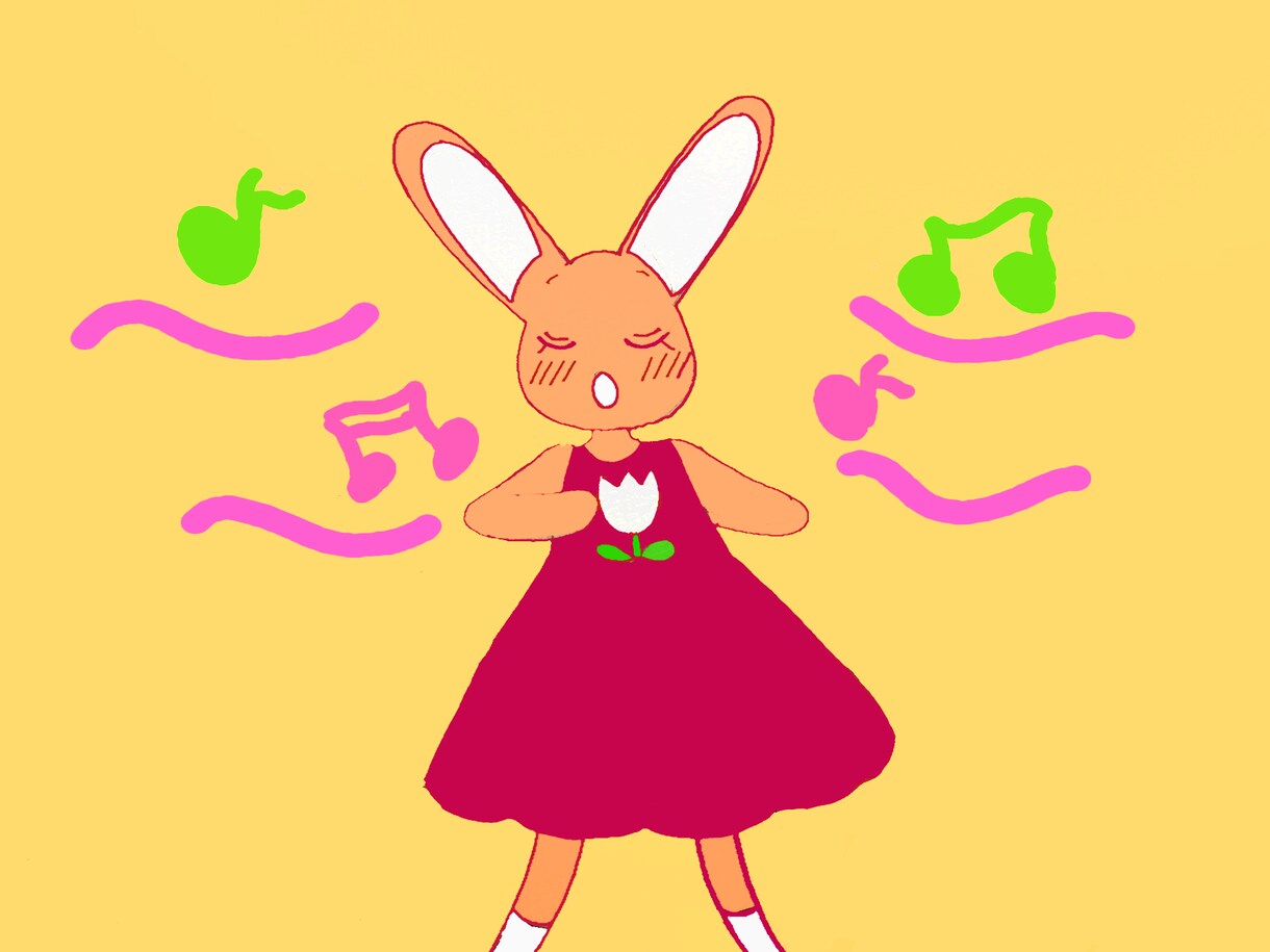 かわいくポップなキャラクターのイラスト描きます 色の塗りはパソコンか水彩色鉛筆です。 イメージ8