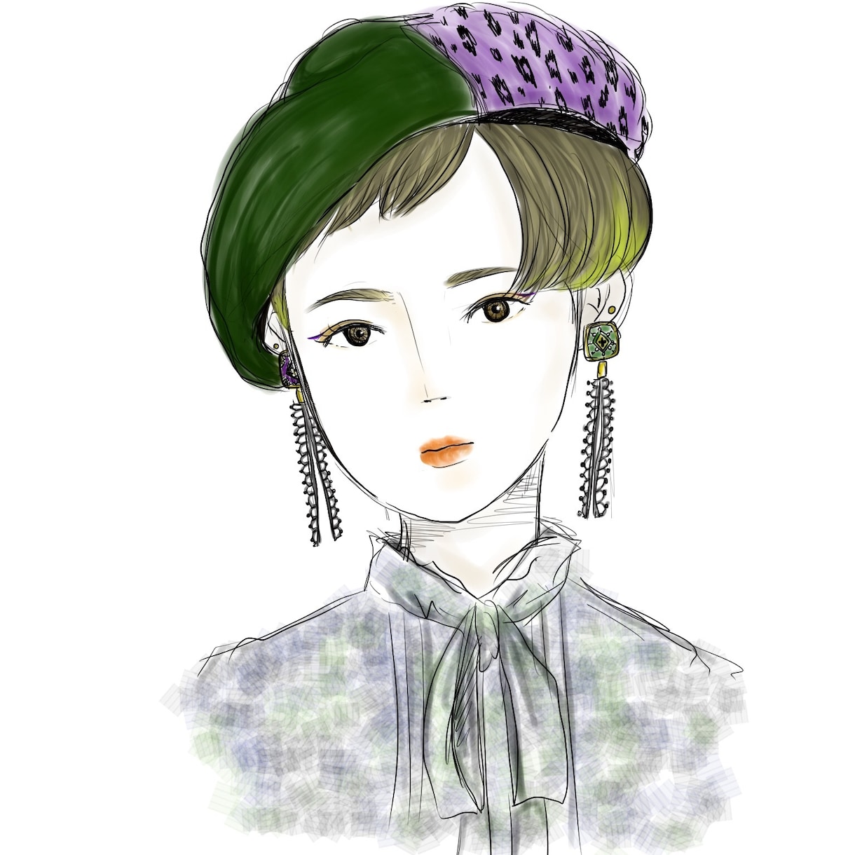 かわいい、お洒落なイラスト描きます SNSアイコン記念日カップルイラストなどお待ちしてます！ イメージ7