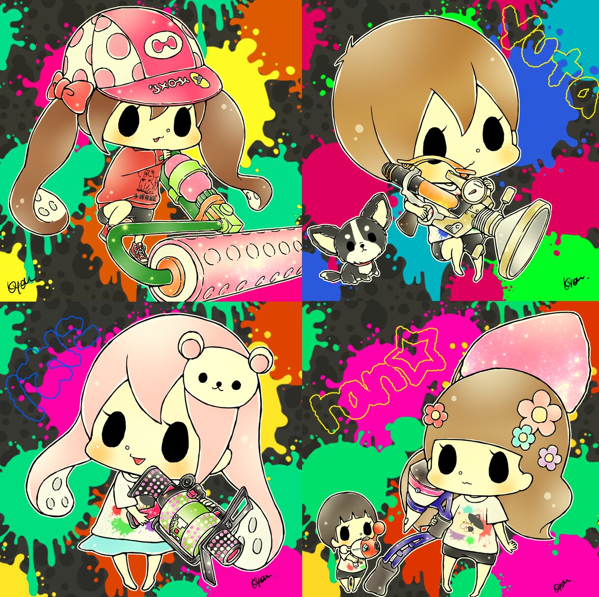 アイコン描きます ちびキャラアイコン描きます♡Twitterや各種SNS イメージ2