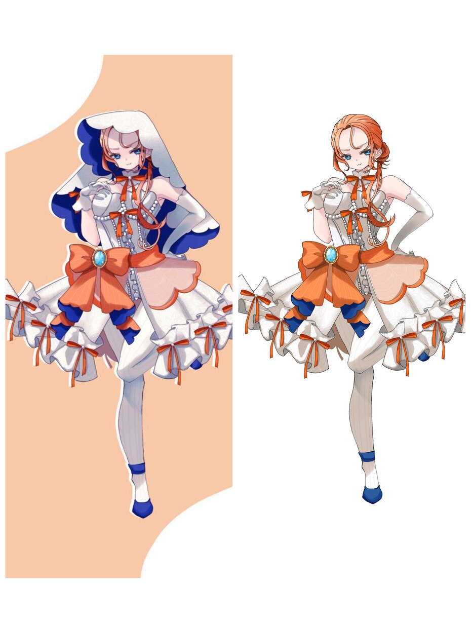 オリジナルのキャラクターデザイン＋立ち絵描きます 丁寧なヒアリングでオリジナルのキャラクターを仕上げます イメージ2