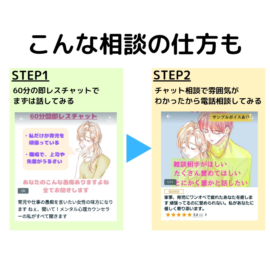 育児や仕事の愚痴を言いたい女性の味方になります ねぇ、聞いて！メンタル心理カウンセラーの私がすべて聞きます イメージ3