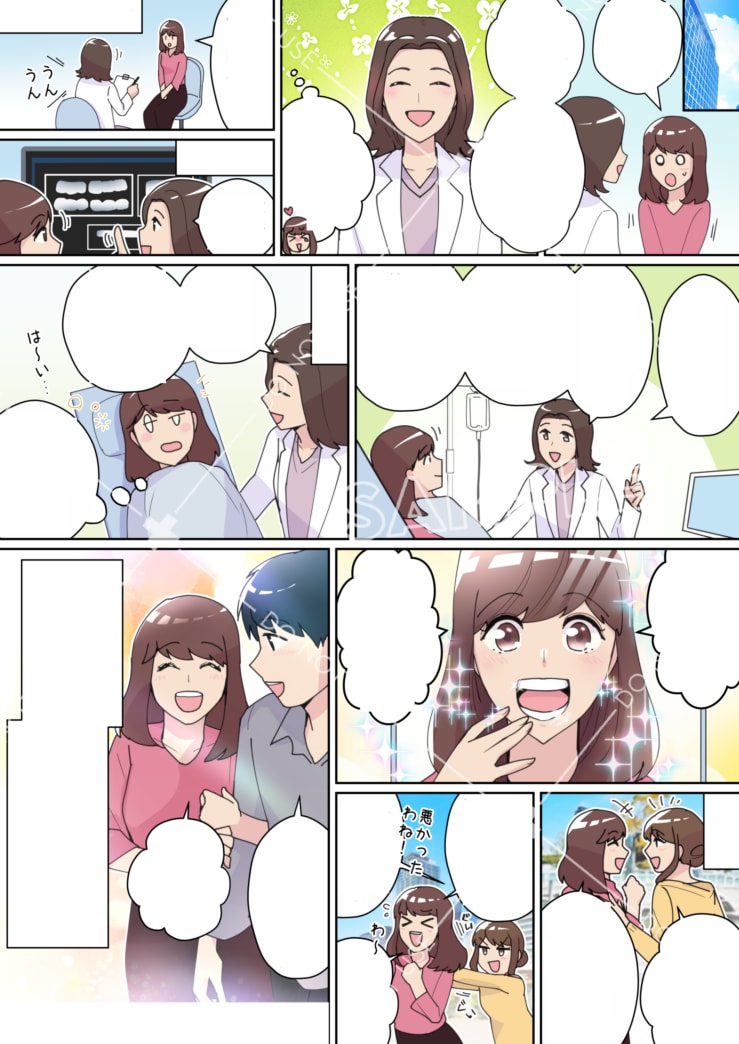 シナリオ提案も可能！広告漫画描きます ホームページ、LP、SNS、冊子、チラシ等でご使用頂けます。 イメージ7