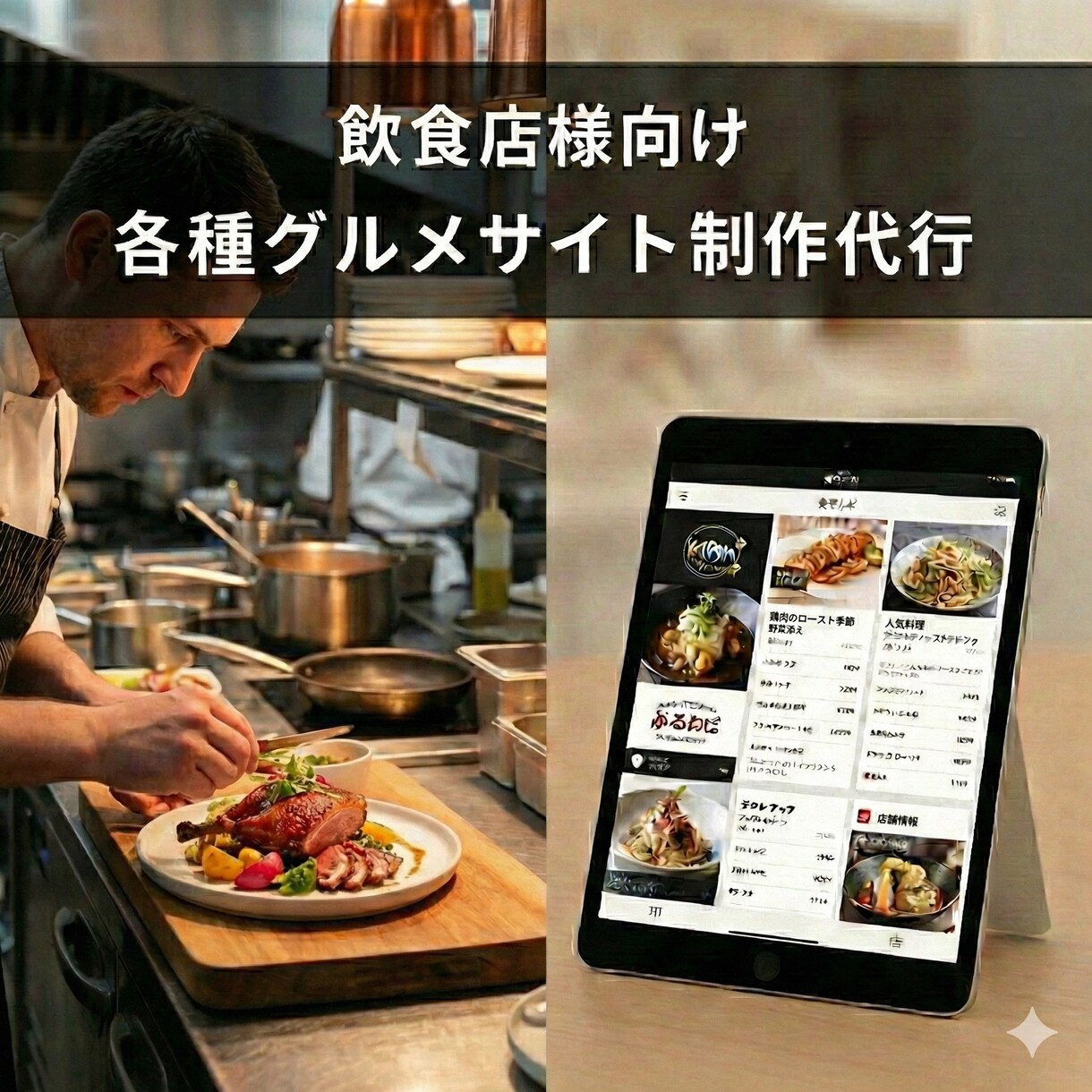 グルメ媒体の登録、運用の代行をします 面倒な作業を丸投げ！食べログなどの登録、運用代行をします。 イメージ1