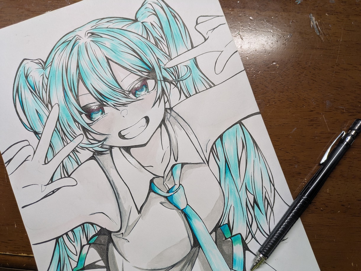 あなただけの1枚絵を描きます 生き物全般可能 力強い線画をお求めの方は後悔させません イメージ6