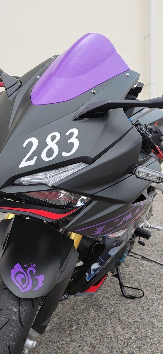 チームステッカー等カッティングシールを製作します 車やバイクにも貼れる文字ステッカー等を製作します イメージ3