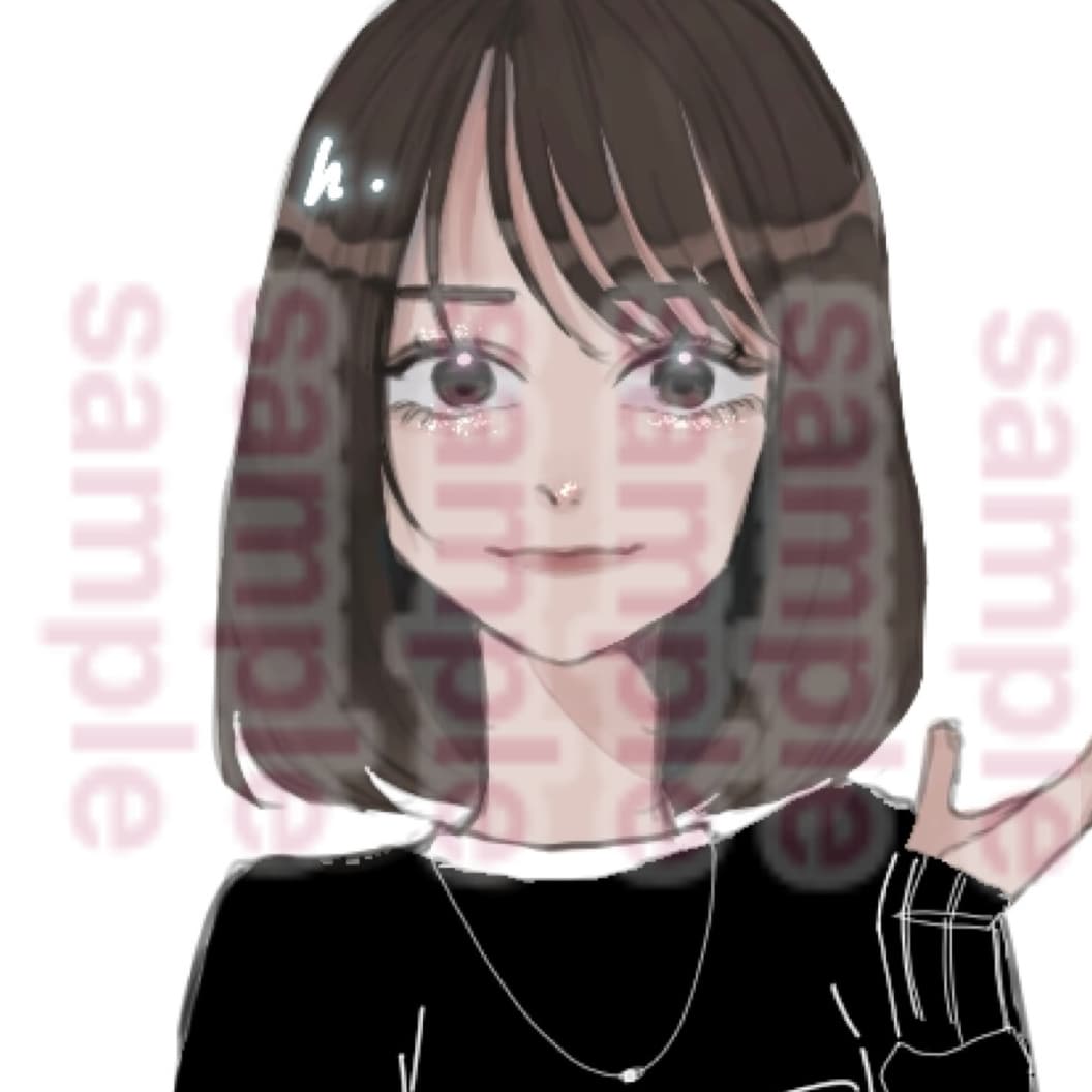 似顔絵 夢絵 コテキャ描きます 少しリアルで可愛い雰囲気のタッチです！ イメージ4