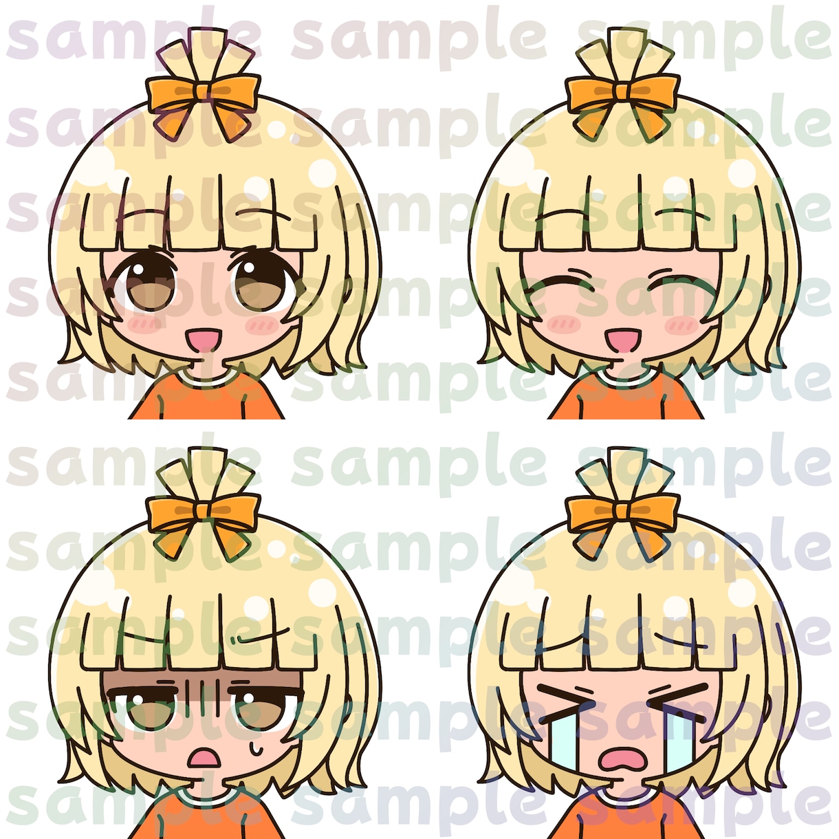 ミニキャラのイラスト描きます SNS、サムネ用などかわいいミニキャラ描きます！② イメージ4