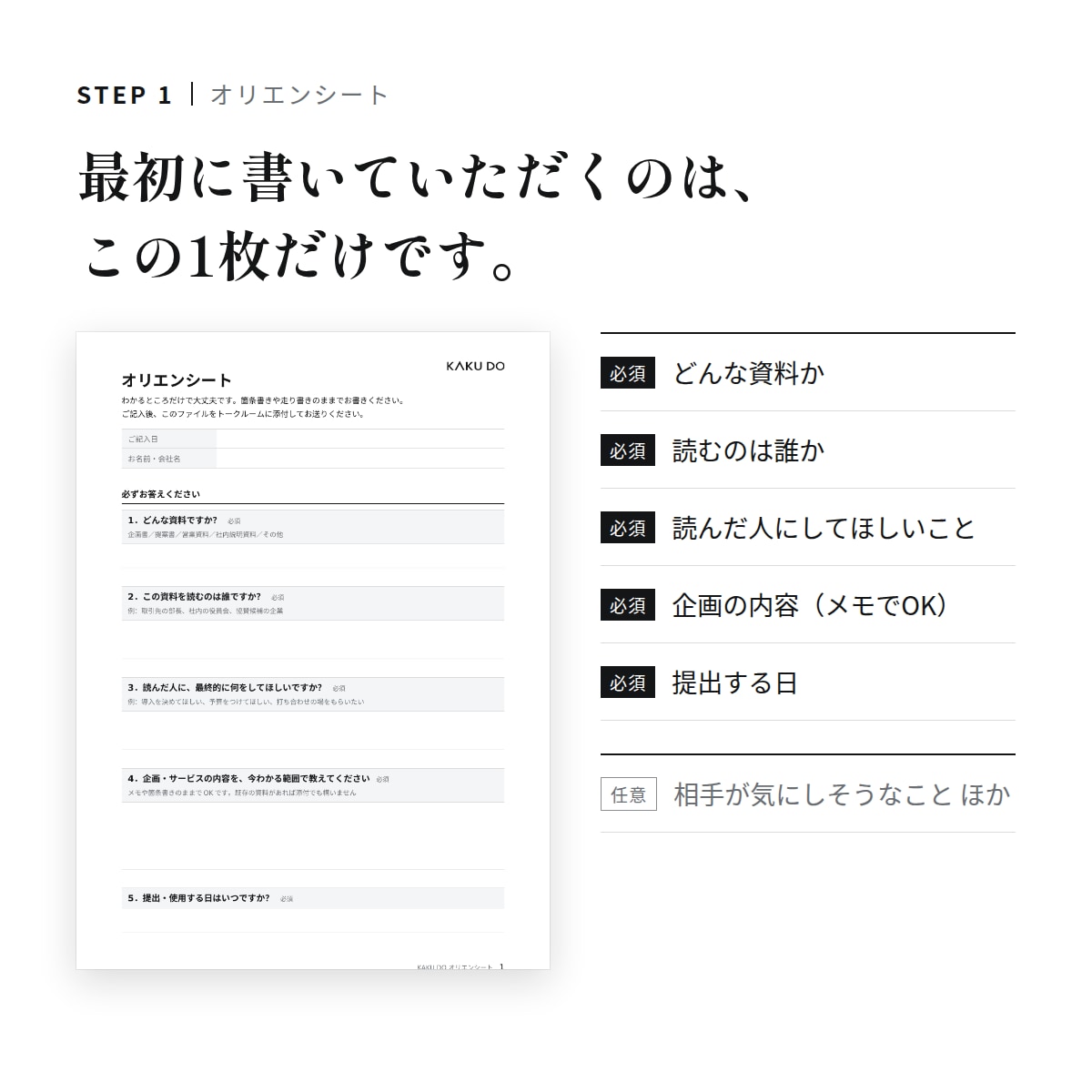 企画の核から組む、企画書・提案資料をつくります まとまっていない段階からOK｜先着10件1万円 イメージ4