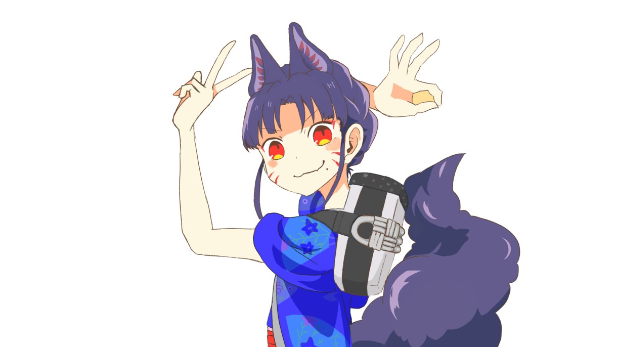 歌ってみた・演奏動画用イラスト作成します VTuberさん、歌ってみた投稿者さんへ イメージ2