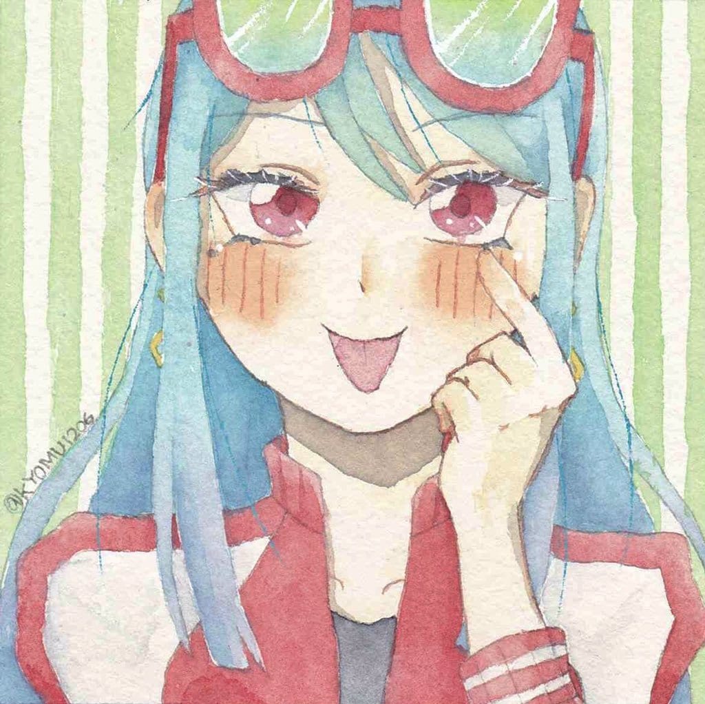 SNS用アイコンを透明水彩で描き原画をお送りします ご相談、お見積もりなどお気軽にどうぞ！ イメージ2