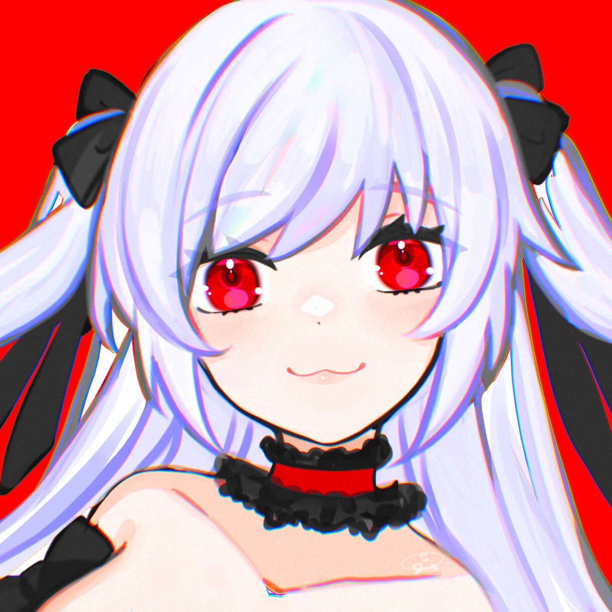 キラキラなイラスト制作いたします 一枚絵/アイコン/グッズイラスト等様々な用途に対応いたします イメージ3