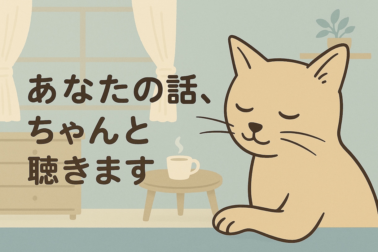 現役ドラマ脚本家があなたの悩みを聞きますし答えます 恋愛相談/人間関係/不安/愚痴/雑談、なんでもOK！ イメージ1