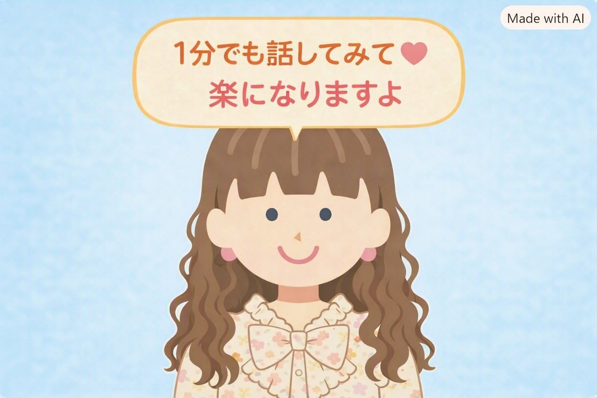 やさしく傾聴します なんでやねん～(;´Д｀)っていう気持ちの人 イメージ1