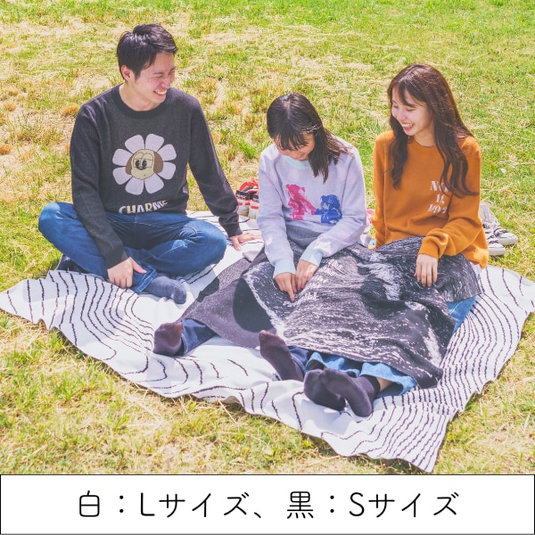 ペット写真でオリジナルニットブランケットを作ります 可愛いだけじゃない！品質にもこだわったニットブランケットです イメージ5