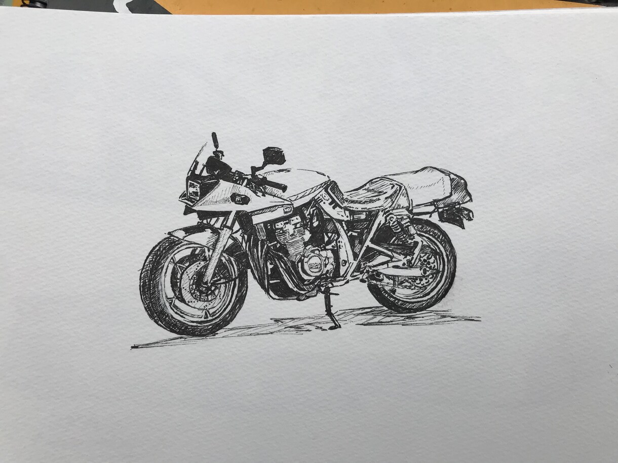 あなたの愛車をスケッチします 愛車との思い出にちょっとしたイラストを イメージ5