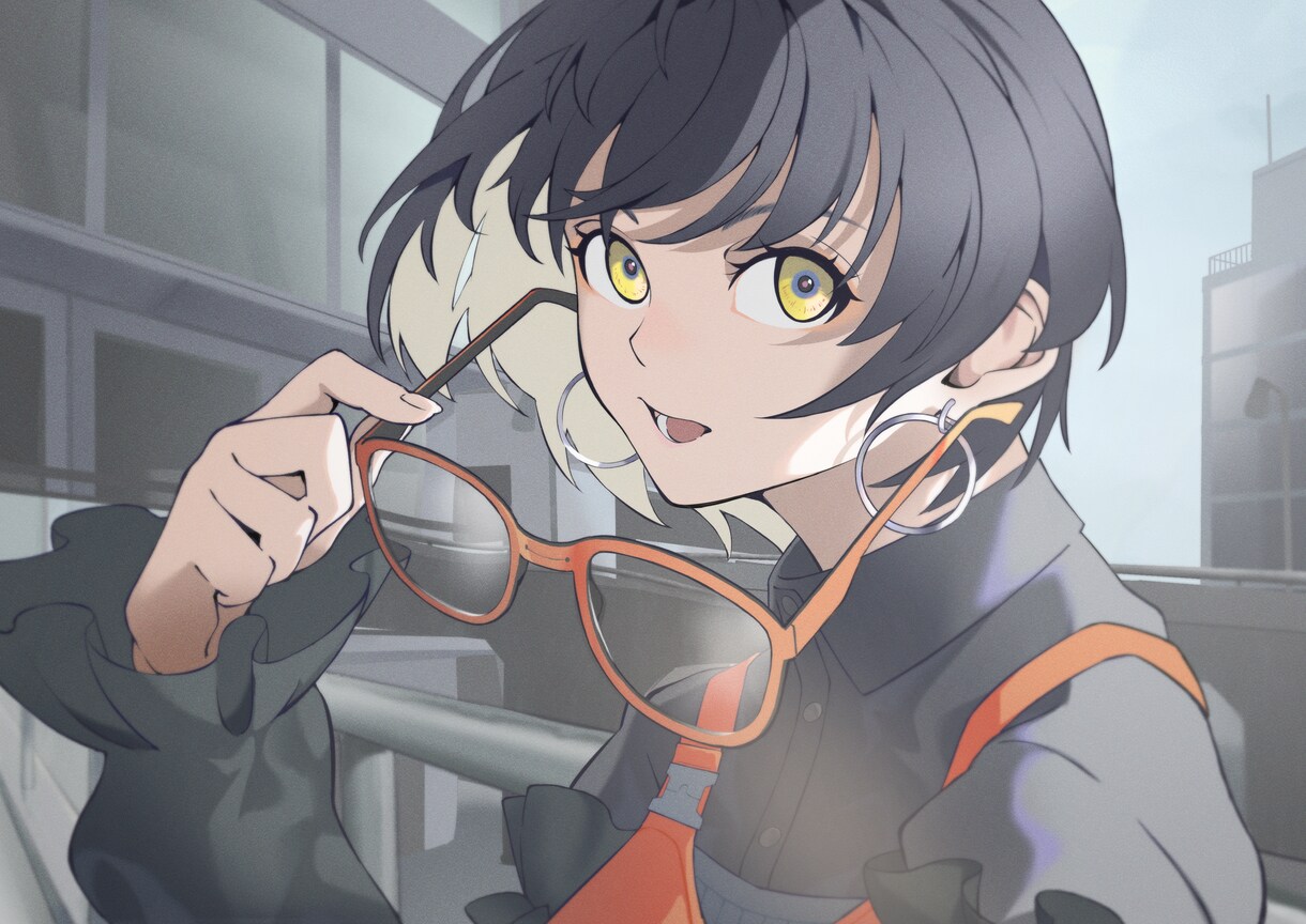 立ち絵・一枚絵・SNS向けイラストを描きます 凝った構図・ポージングで描きます イメージ1