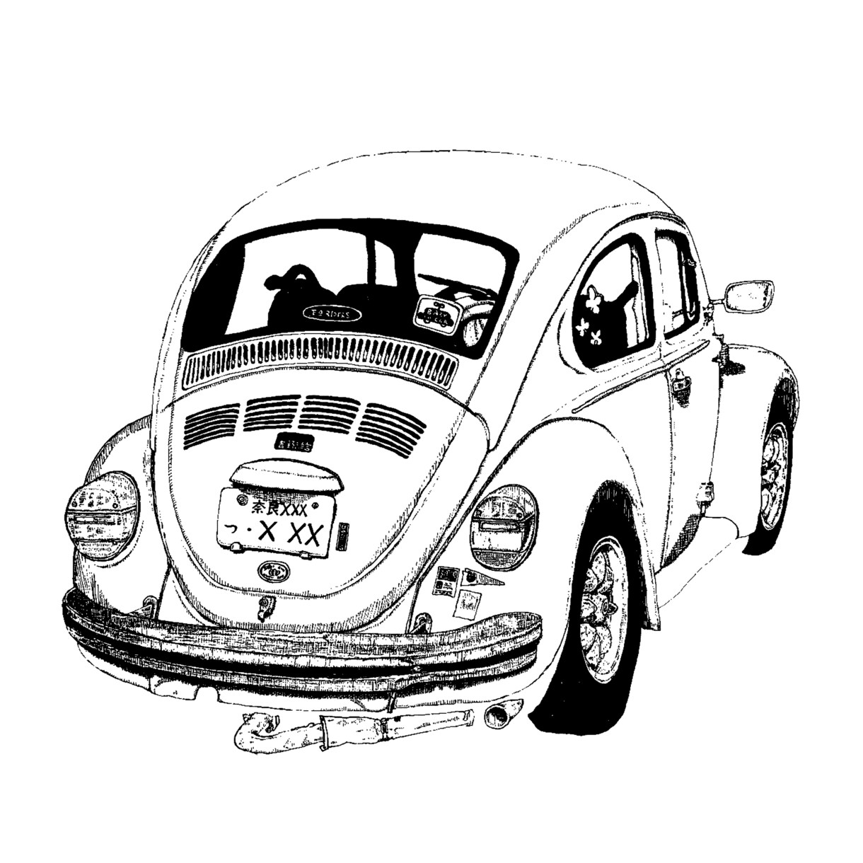 バイク/車/乗り物/リアル/絵/イラスト描きます 愛車や好きな乗り物を味のある絵にします。 イメージ2