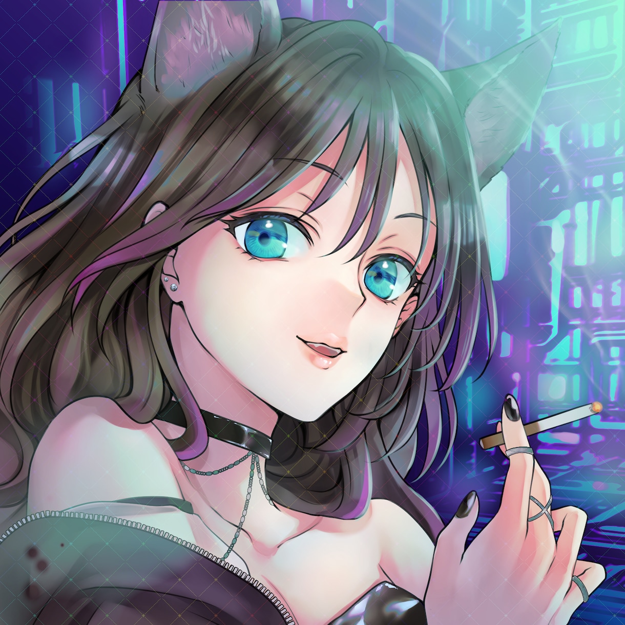 商用利用可・1枚絵イラスト制作します オリジナルキャラクターやFAの1枚絵イラストを制作します イメージ6