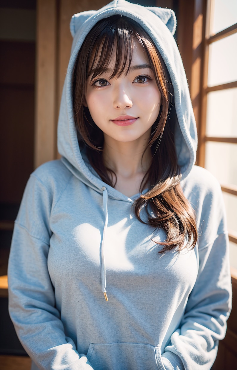 AI美女画像の生成を代行いたします 簡単な髪型・服装・背景・表情など指定可能です。 イメージ2