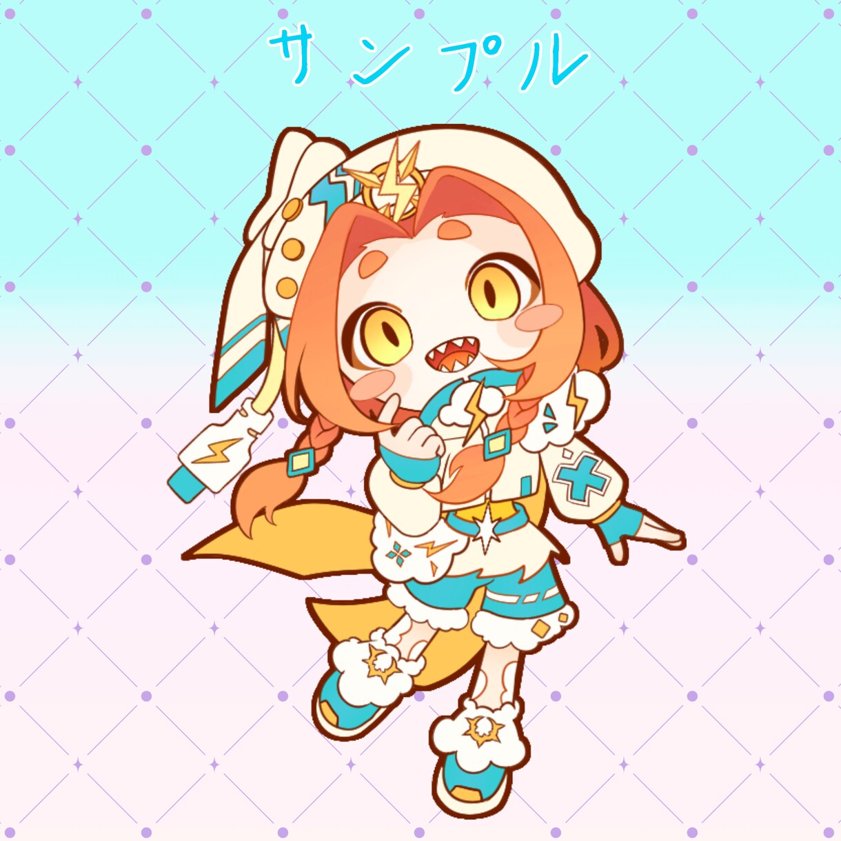 SD(ミニキャラ)イラスト作成します グッズやアイコンにいかがですかꕤ︎︎ イメージ4