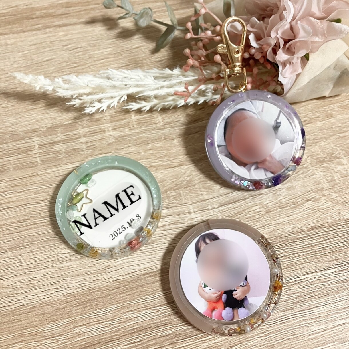 写真やイラストをレジングッズにします 世界で一つだけのデザインです！ イメージ3
