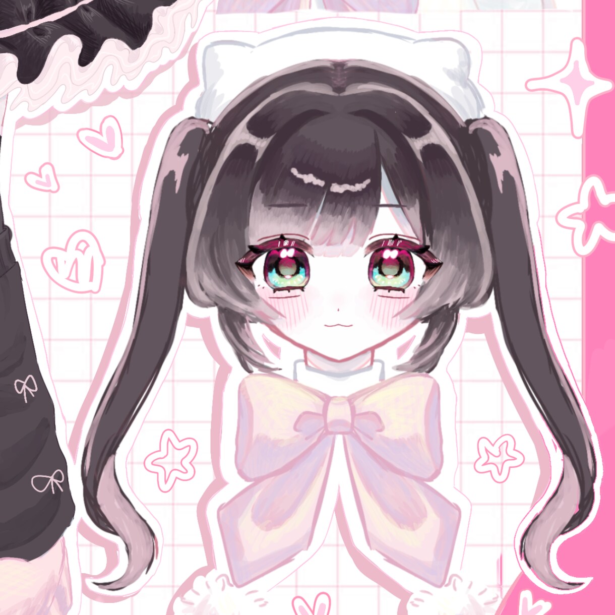 可愛いSNSアイコン・サムネ・一枚絵等描きます 夢絵・アイコン等描きます！絵柄少し変更できます♡ イメージ4