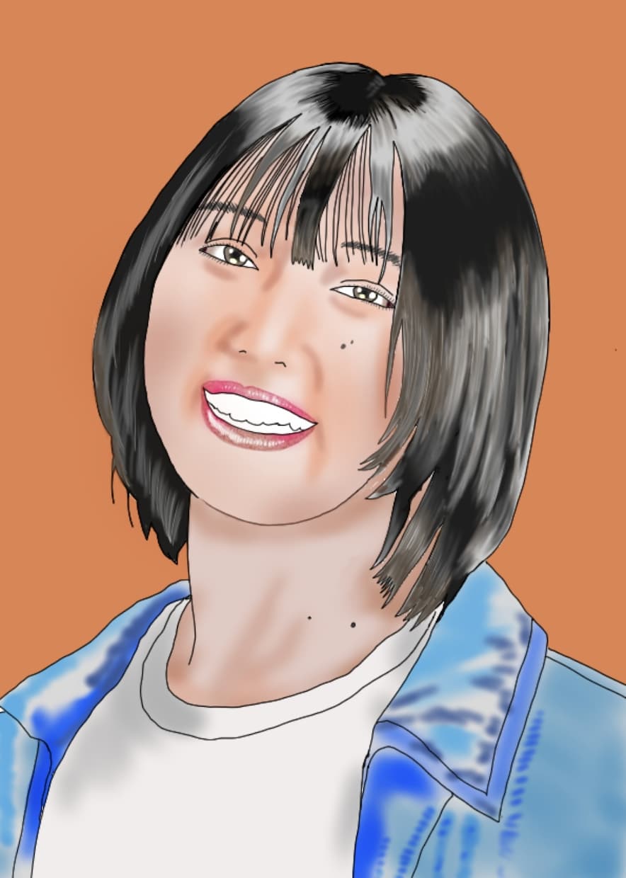 SNS、Live配信、鑑賞用の似顔絵を描きます 可憐でオシャレな似顔絵アイコンをなるべく似せて作成します イメージ9
