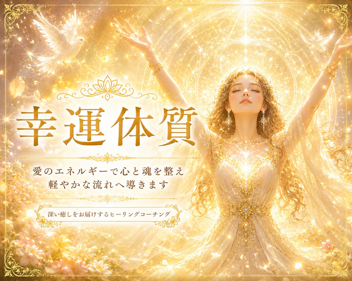愛のエネルギーで心と魂を整え軽やかな流れへ導きます 深い癒しをお届けするヒーリングコーチング イメージ1