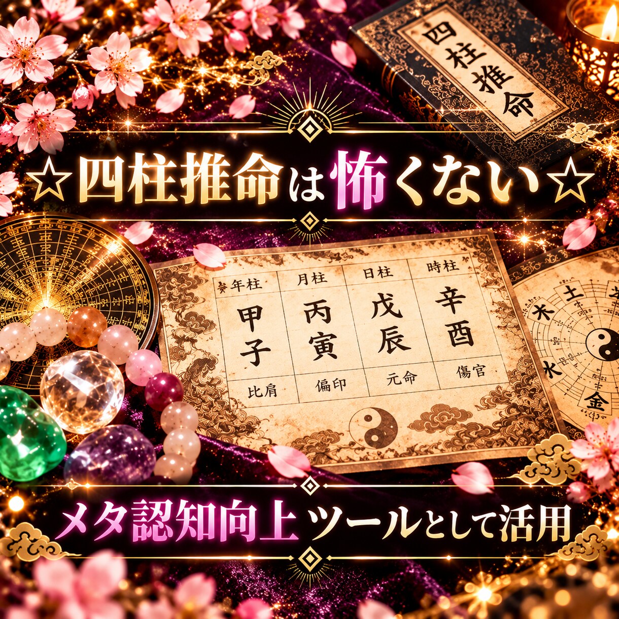 貴方の守護神・忌神から「人生攻略法」を読み解きます 命式は人生のステータス画面！あなたに合った「戦い方」を占断 イメージ2