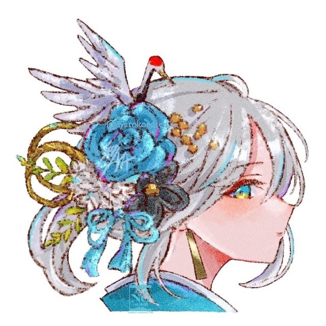 アイコン制作・ミニキャライラストお描きします 可愛い女の子・和風で儚いイラストetc... イメージ2
