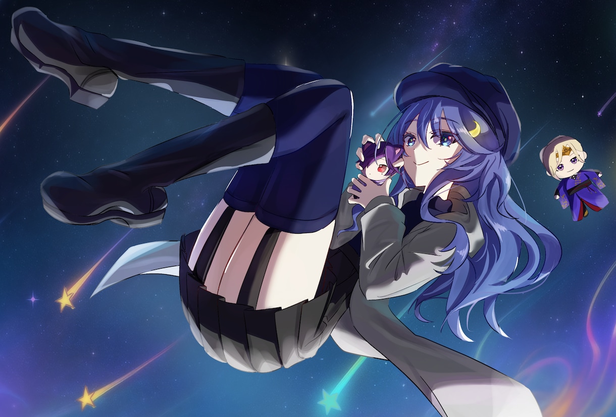 Vtuberさん向けのイラスト制作します ちょっとした記念日などにおすすめです イメージ6
