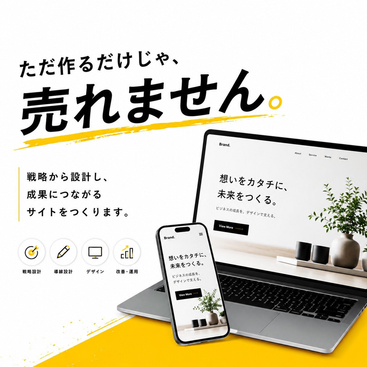 元Apple社員が売れる導線からWeb制作します 目的を叶えるための戦略的Web制作なら絶対に負けません！ イメージ4
