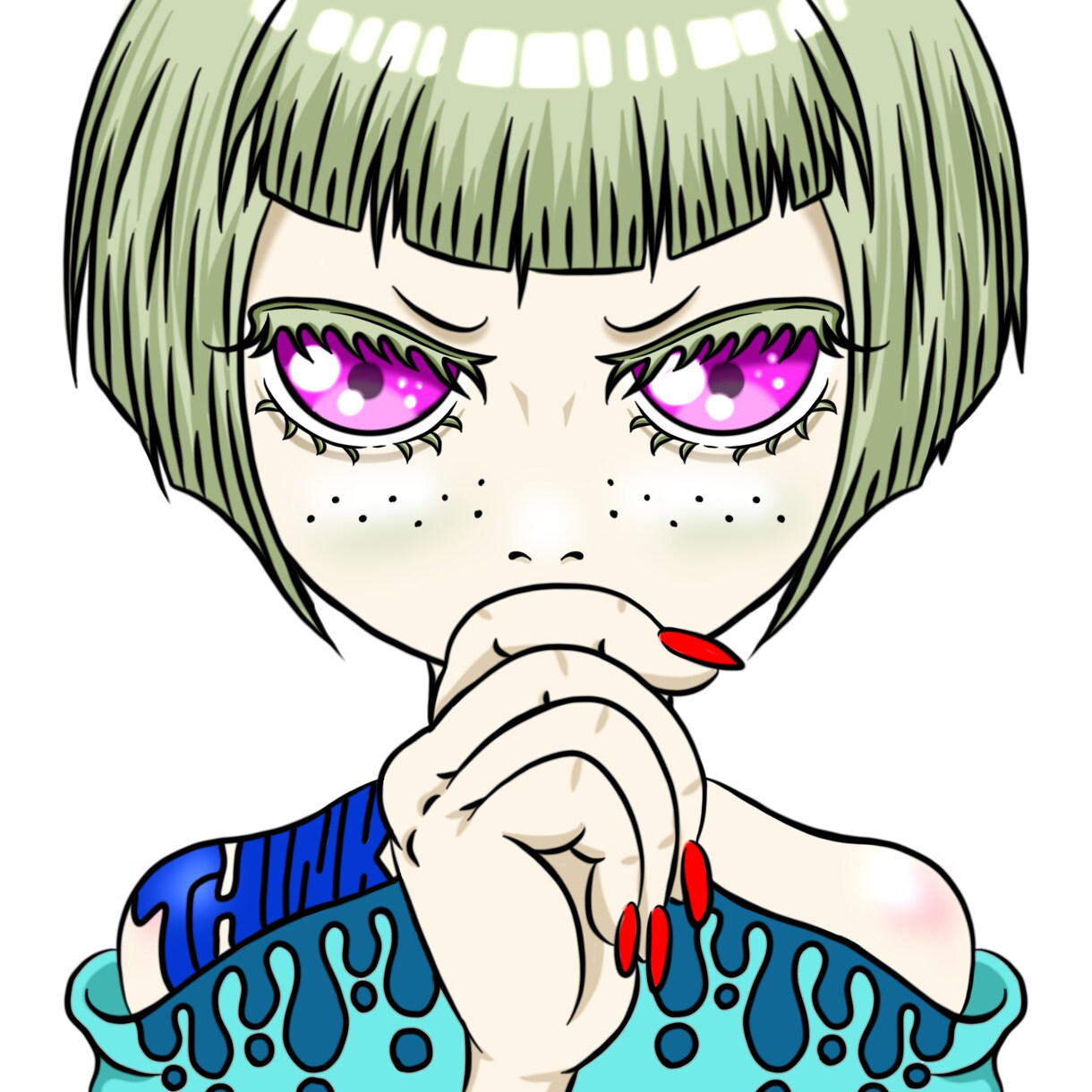 個性的な世界で一つのキャラアイコンを作成いたします XやInstagram用のアイコンに迷っている方へ イメージ2