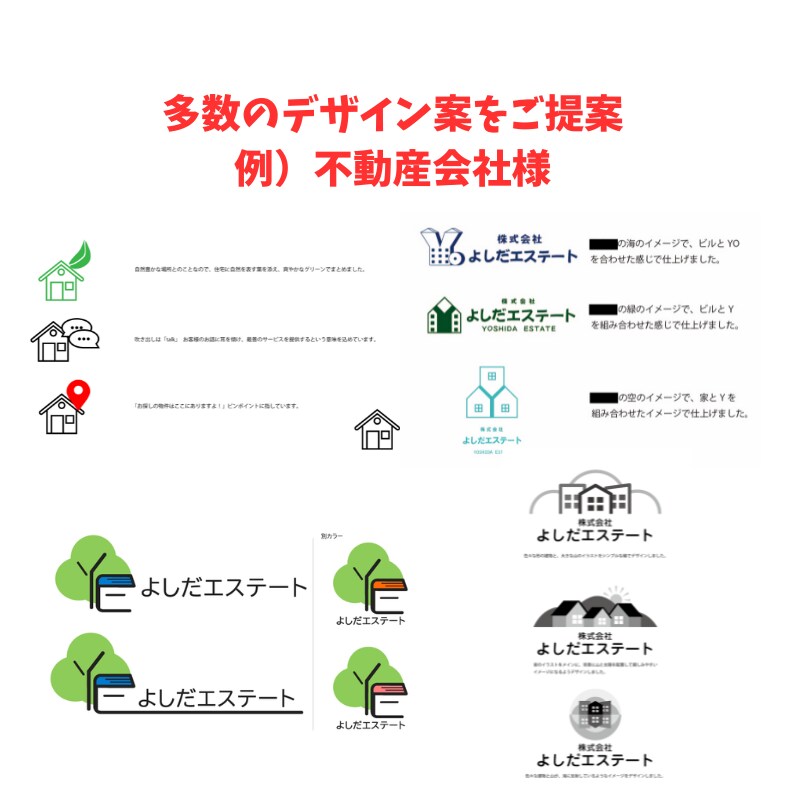 ロゴ2案以上・初めて・お任せOK！著作権譲渡します 修正回数無制限！ご納得いただけない場合は、返金対応いたします イメージ3