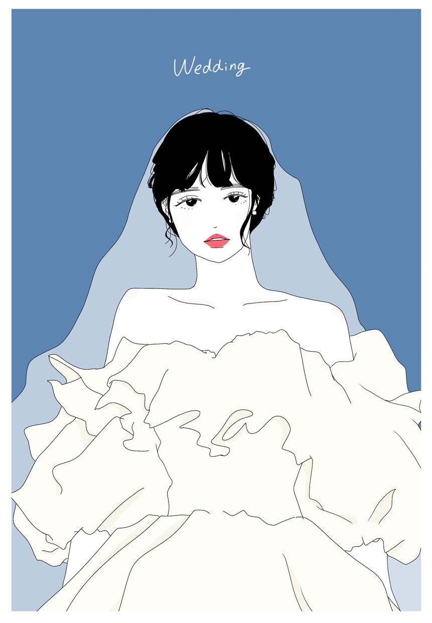 特別な瞬間をイラストにします シンプルでスタイリッシュなイラストをお届けします イメージ1