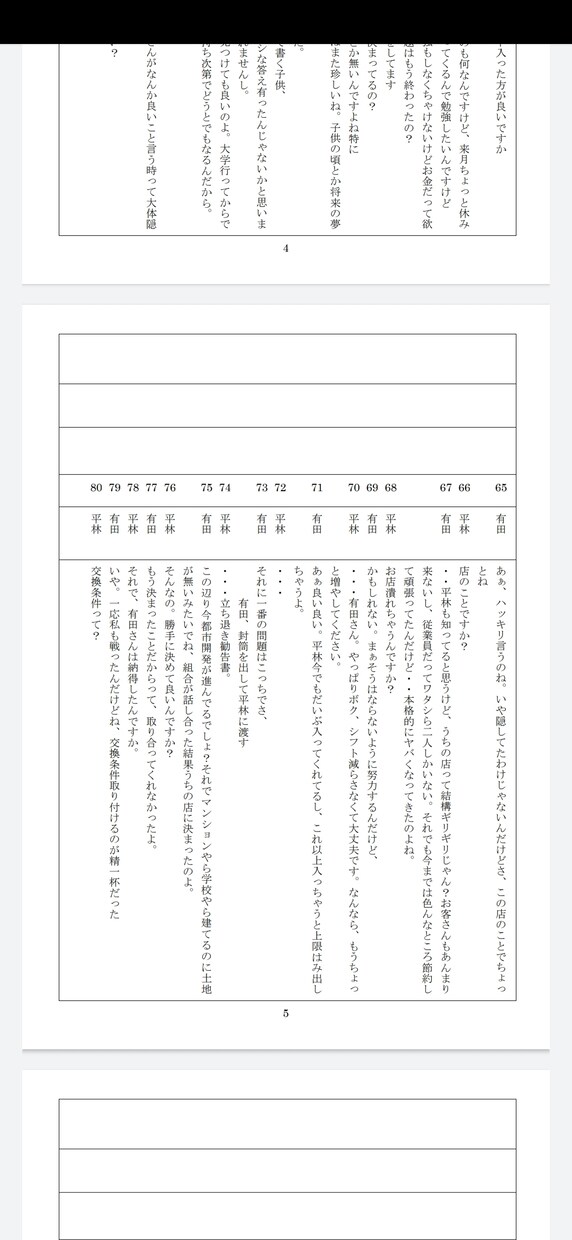 演劇台本、コント台本、朗読用の台本やセリフ作ります 得意ジャンルはコメディとホラー！その他ジャンルも大歓迎 イメージ6