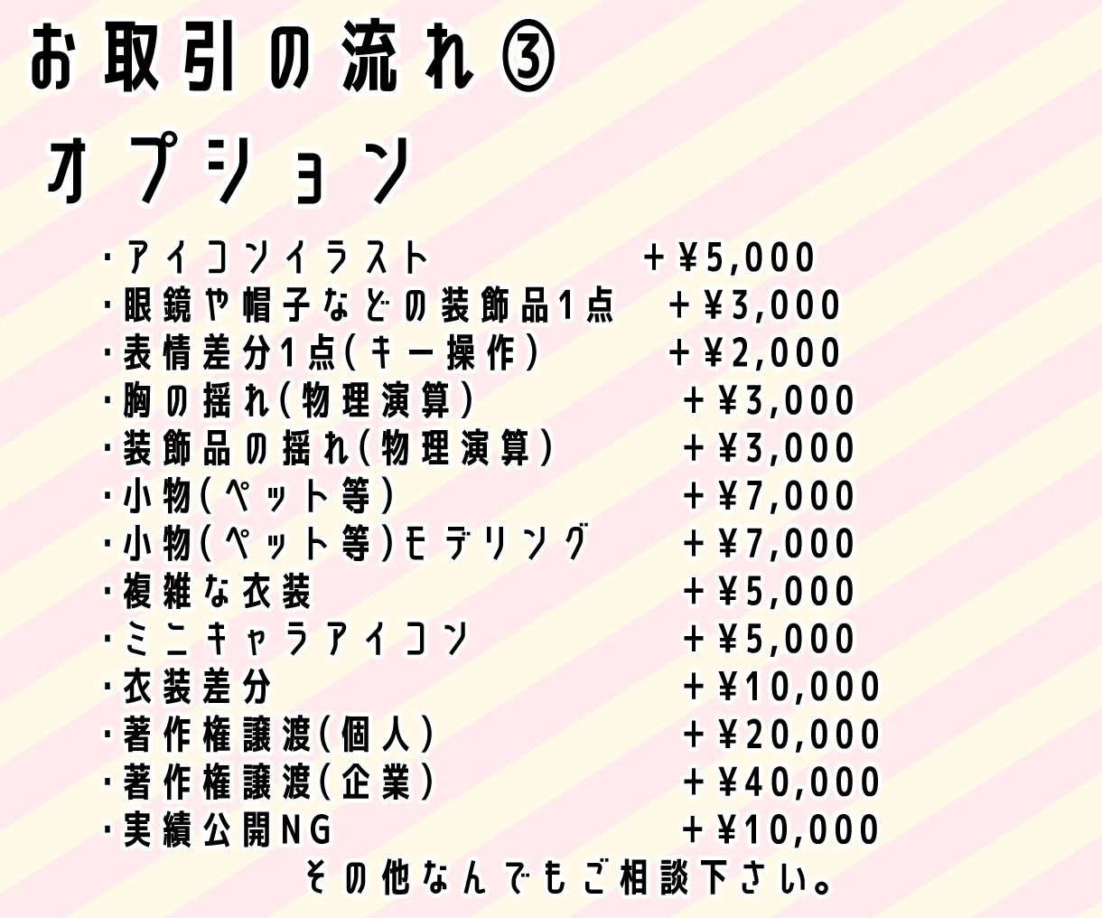期間限定価格◆あなただけのVtuber製作致します ◎キャラデザ、パーツ分け、Live2Dモデリング全行程込み◎ イメージ4