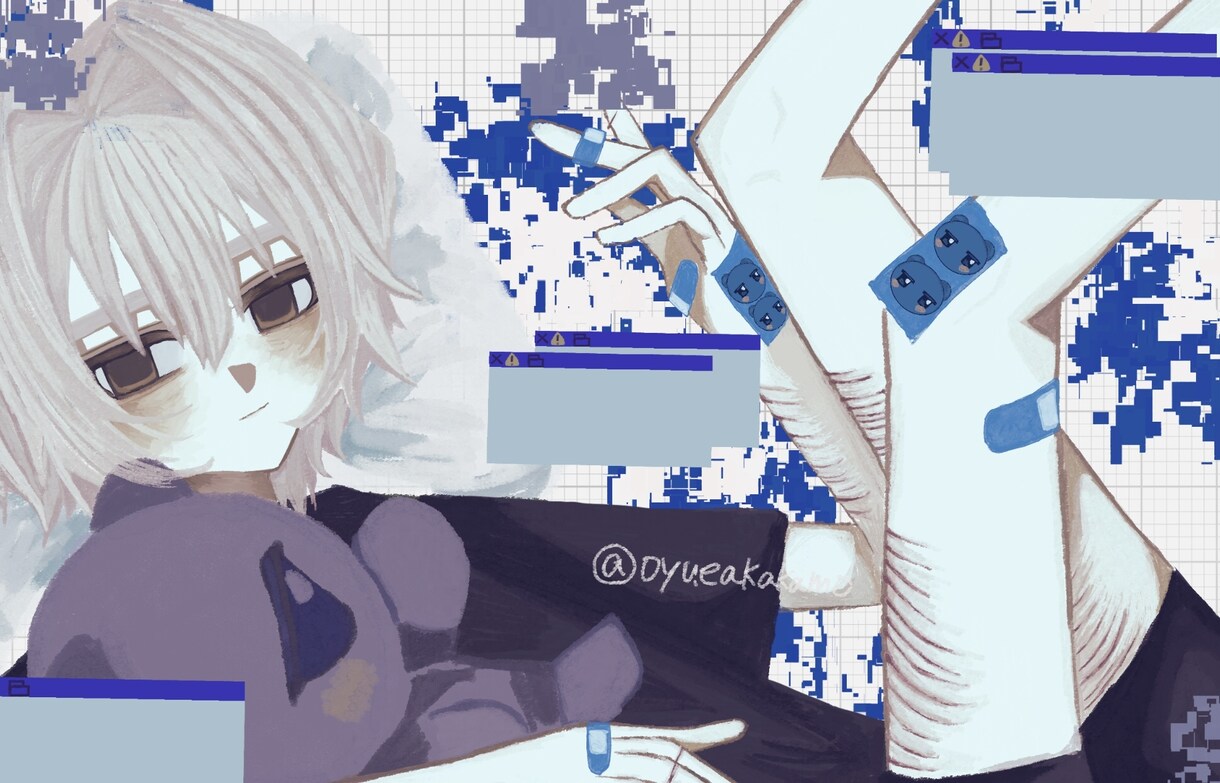 アイコンやMVのサムネイル、イラストを描きます クオリティ重視でレトロ系や雰囲気のあるイラストを提供します！ イメージ5