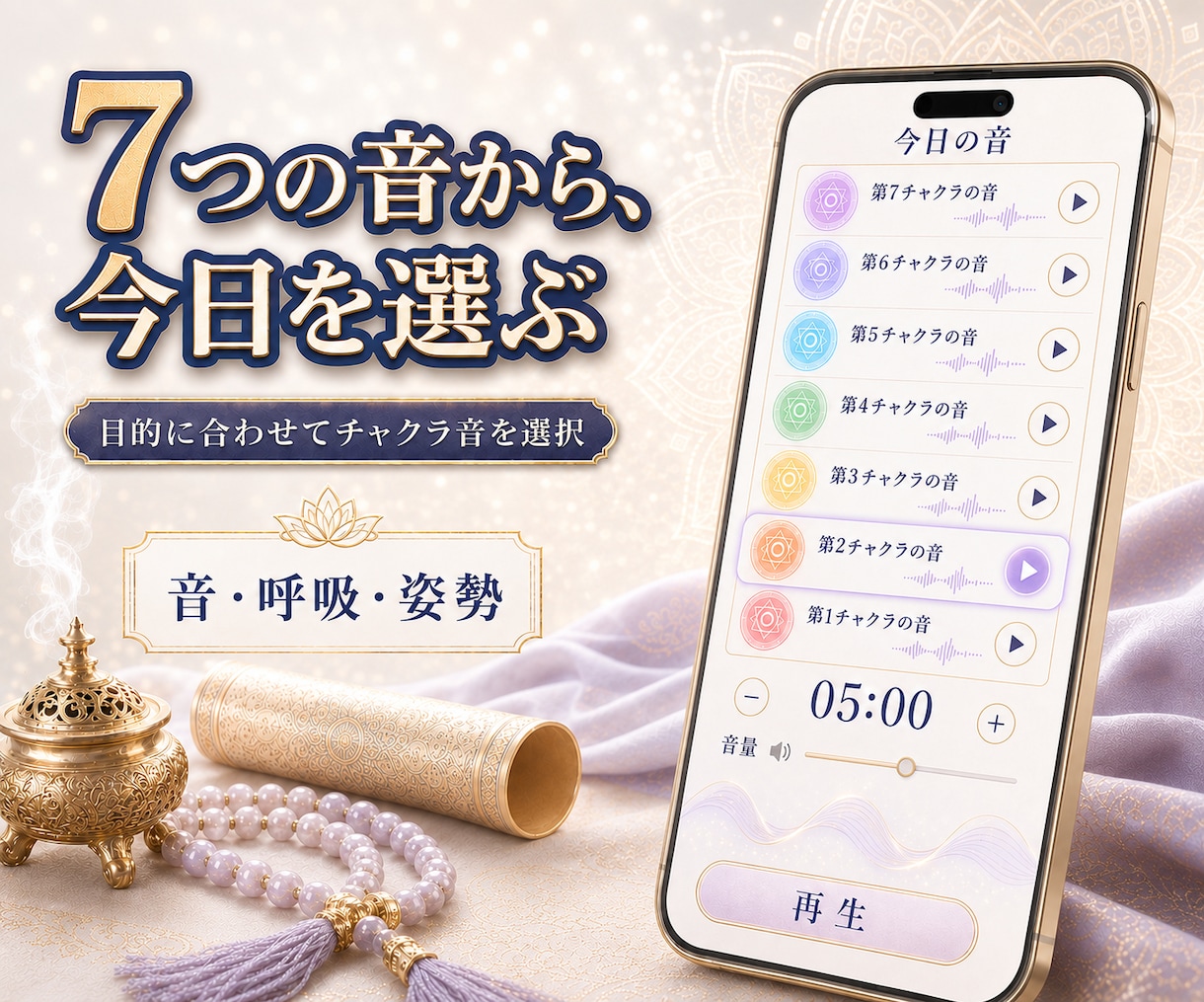 密教瞑想と第六眼観想法を7日間で修得できます サードアイ・霊視占い講座を7日間で体得できる イメージ2