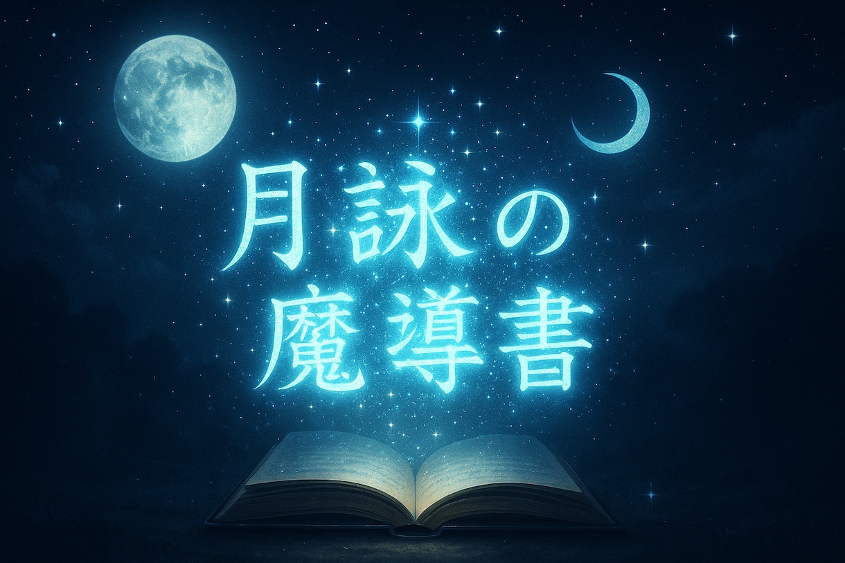 月詠の魔導書で神秘の一文を授けます 詩的な書の言葉が導く、今のあなたへのメッセージ イメージ1