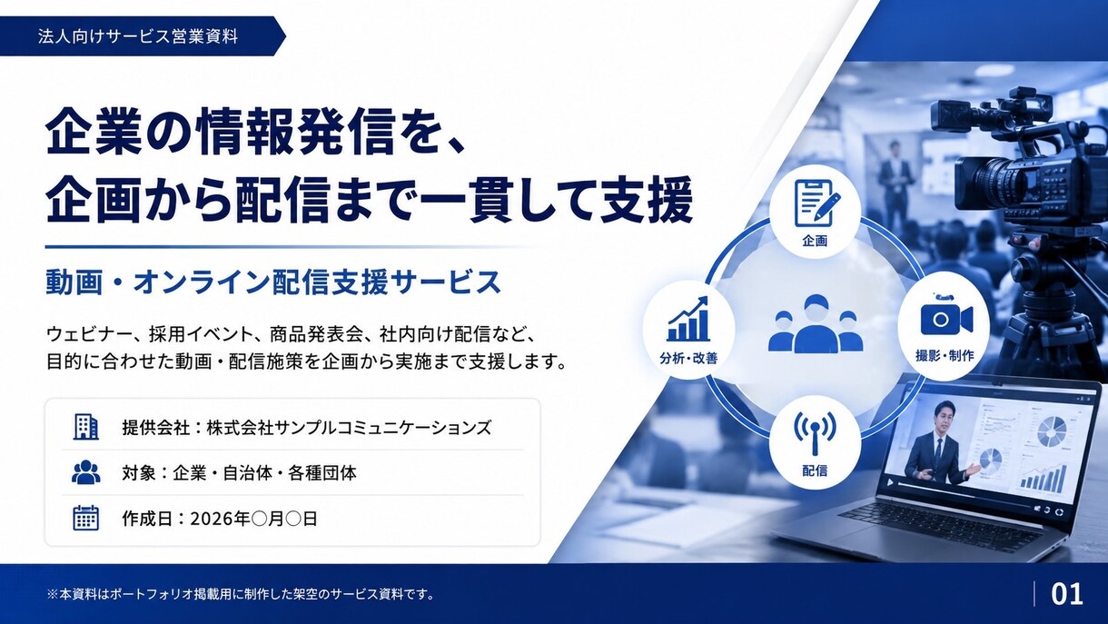 エンタメ業界の伝わる企画書を作成します 企画整理・構成からデザインまで対応 イメージ2