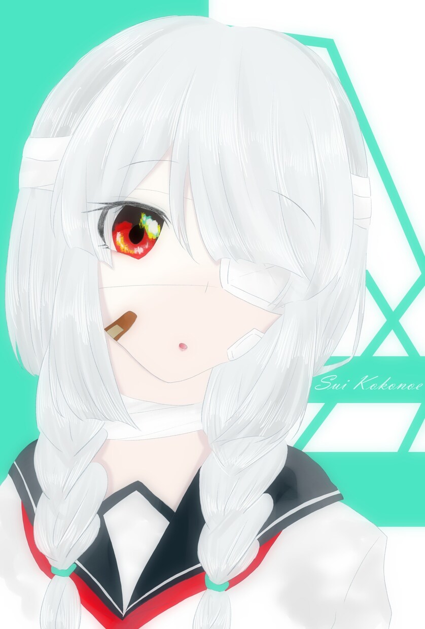 曲のトレスイラスト格安で！描きます Vtuberさんや歌い手さん向き！歌動画作りたい人おいで！ イメージ3