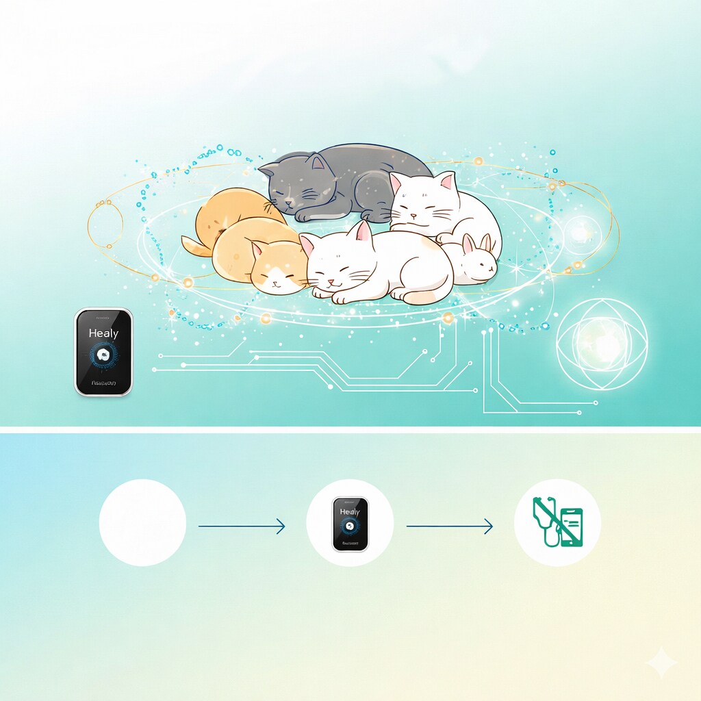 愛する猫ちゃんへの「周波数お守りケア」❤ます 忙しい飼い主様❤ 愛猫のための遠隔エネルギー定期便 ❤ イメージ1