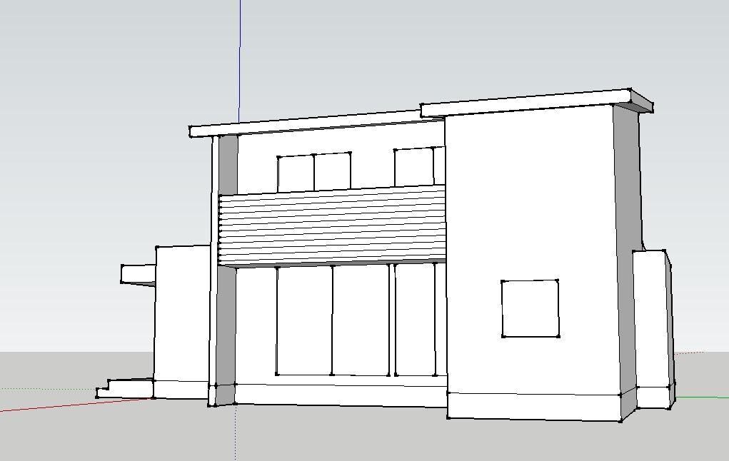 戸建住宅のラフな外観パースを作成いたします 間取りを決めるための検討材料として、短納期でお返しします！ イメージ2