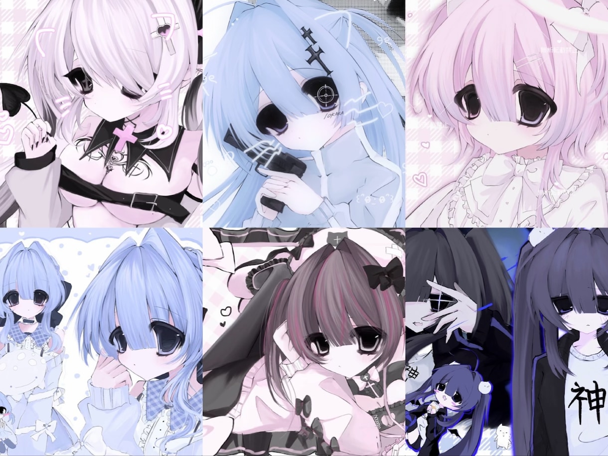 儚くてあどけない雰囲気の女の子描きます 切なさや繊細さを感じるようなイラストを描かせていただきます。 イメージ1