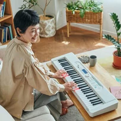 光ナビゲーションキーボードが使えるようになります カシオ認定講師がキーボードのセルフレッスン機能操作教えます イメージ1